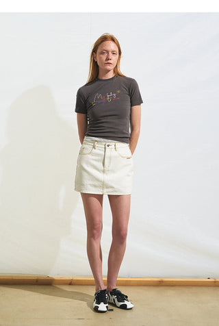 [NAWS] slim short tee