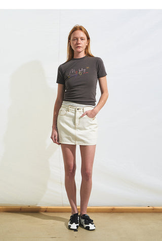 [NAWS] slim short tee