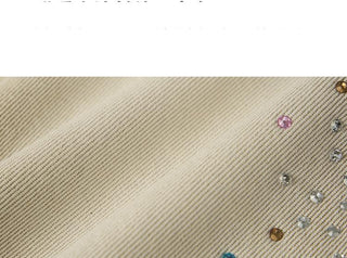 [NAWS] rhinestone straight pants