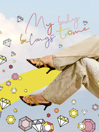 [NAWS] rhinestone straight pants