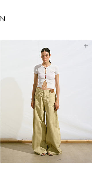 [NAWS] hollow knit top