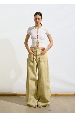 [NAWS] hollow knit top