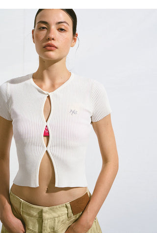 [NAWS] hollow knit top