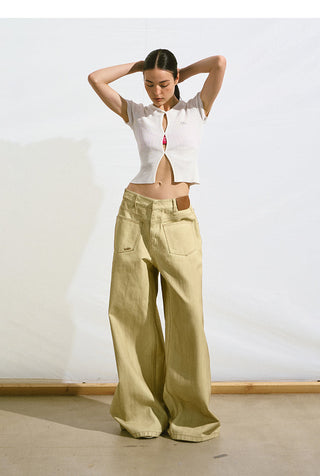 [NAWS] hollow knit top