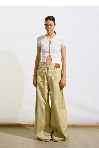 [NAWS] hollow knit top