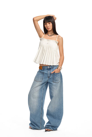 [NAWS] pleated vacation vest