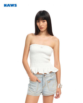 [NAWS] ruffled tube top