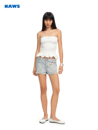 [NAWS] ruffled tube top
