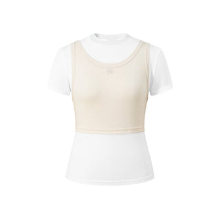 [NAWS] contrast stitch tee