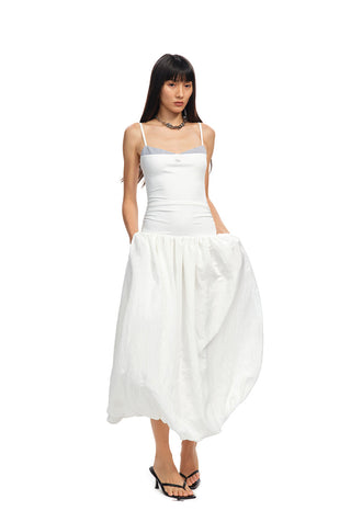 [NAWS] pleated puff dress