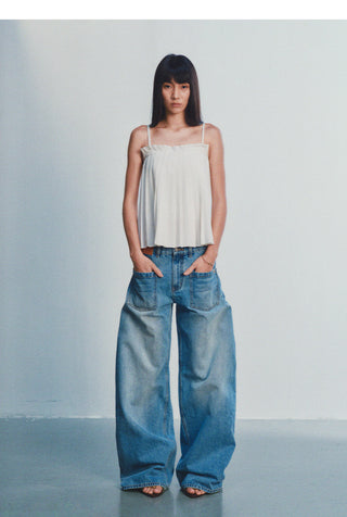 [NAWS] washed wide pants