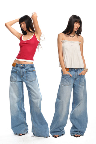 [NAWS] washed wide pants