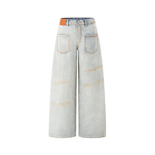 [NAWS] washed wide pants