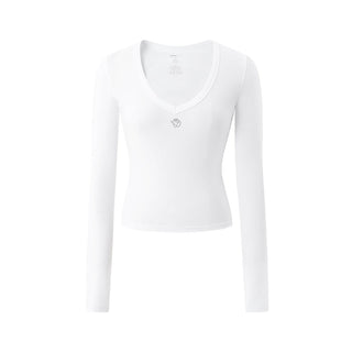 [NAWS] V-neck slim top