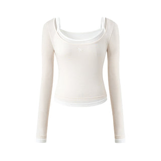 [NAWS] contrast bandage dress