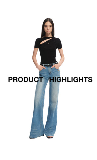 [NAWS] asymmetric hollow tee