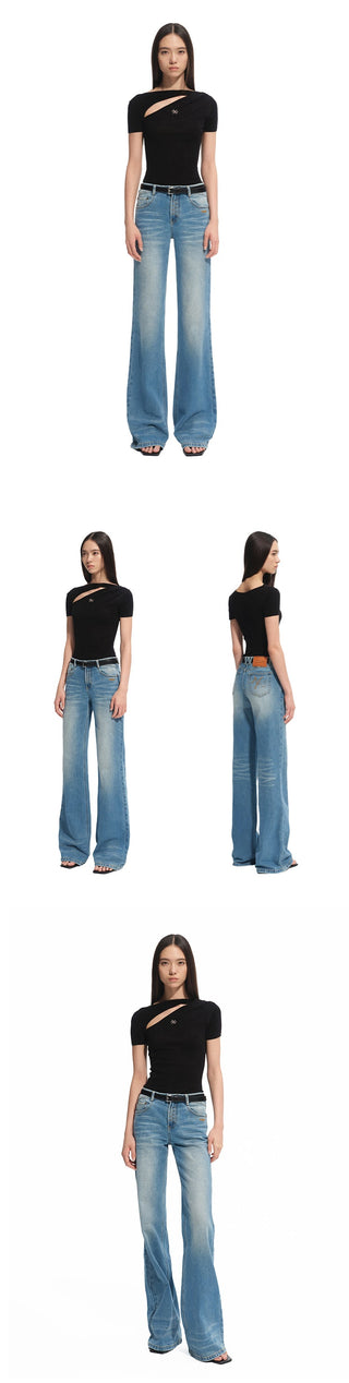 [NAWS] asymmetric hollow tee