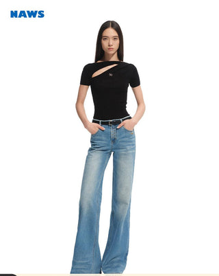 [NAWS] asymmetric hollow tee