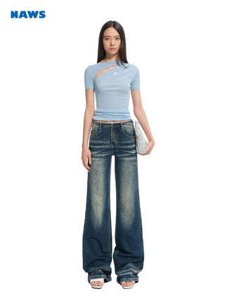 [NAWS] asymmetric hollow tee