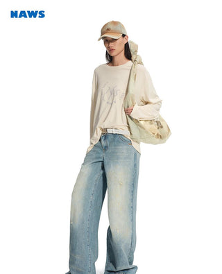 [NAWS] washed loose tee