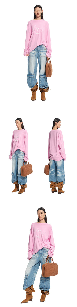 [NAWS] washed loose tee