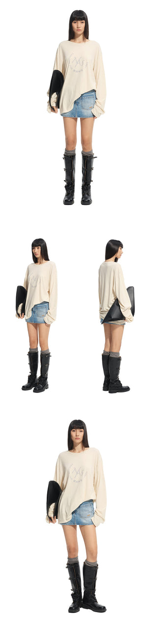 [NAWS] washed loose tee