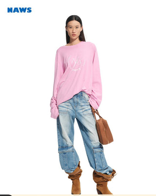 [NAWS] washed loose tee