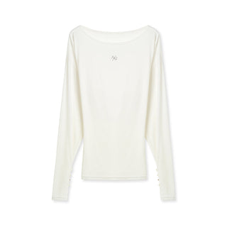 [NAWS] off-shoulder stretch tee