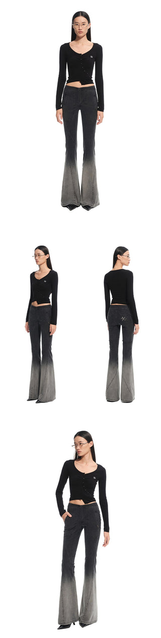 [NAWS] asymmetric cardigan top