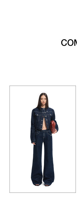 [NAWS] denim stand collar