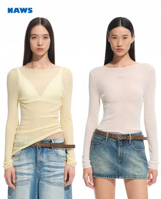 [NAWS] wool round neck