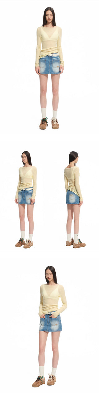 [NAWS] wool round neck