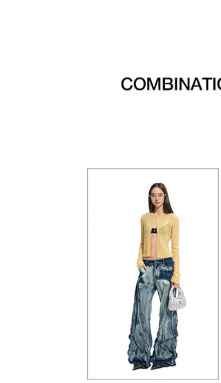 [NAWS] hollow knit cardigan