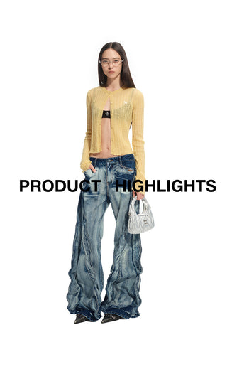 [NAWS] hollow knit cardigan