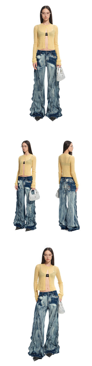 [NAWS] hollow knit cardigan