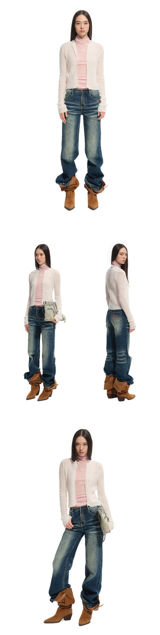 [NAWS] hollow knit cardigan