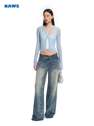 [NAWS] hollow knit cardigan