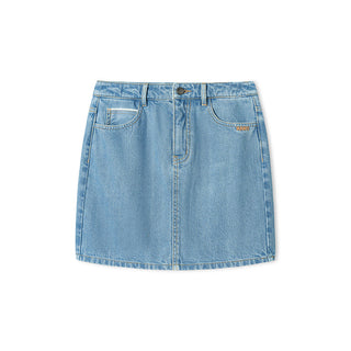 [NAWS] denim sheath skirt