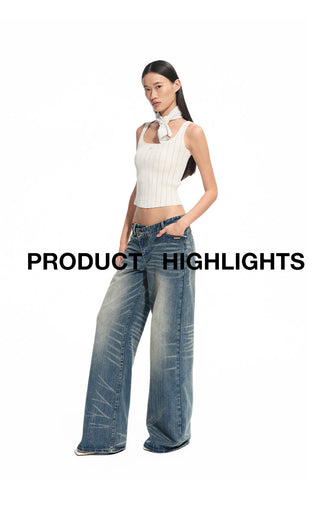 [NAWS] hollow knit vest