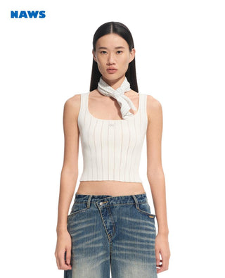 [NAWS] hollow knit vest