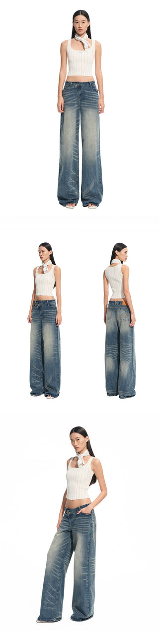 [NAWS] hollow knit vest