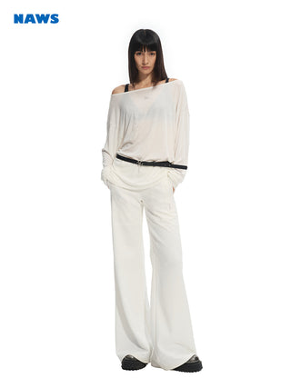 [NAWS] backless loose blouse