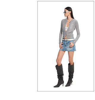 [NAWS] hollow knit cardigan