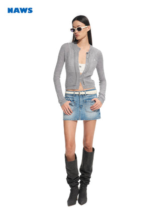 [NAWS] hollow knit cardigan
