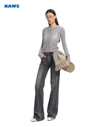 [NAWS] hollow knit cardigan