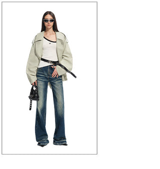 [NAWS] irregular knit top