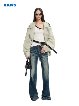 [NAWS] irregular knit top