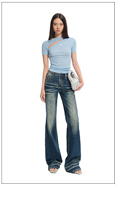 [NAWS] hollow pleated top