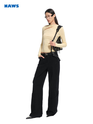 [NAWS] hollow pleated top