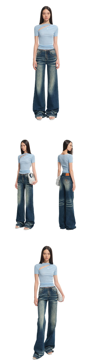 [NAWS] hollow pleated top